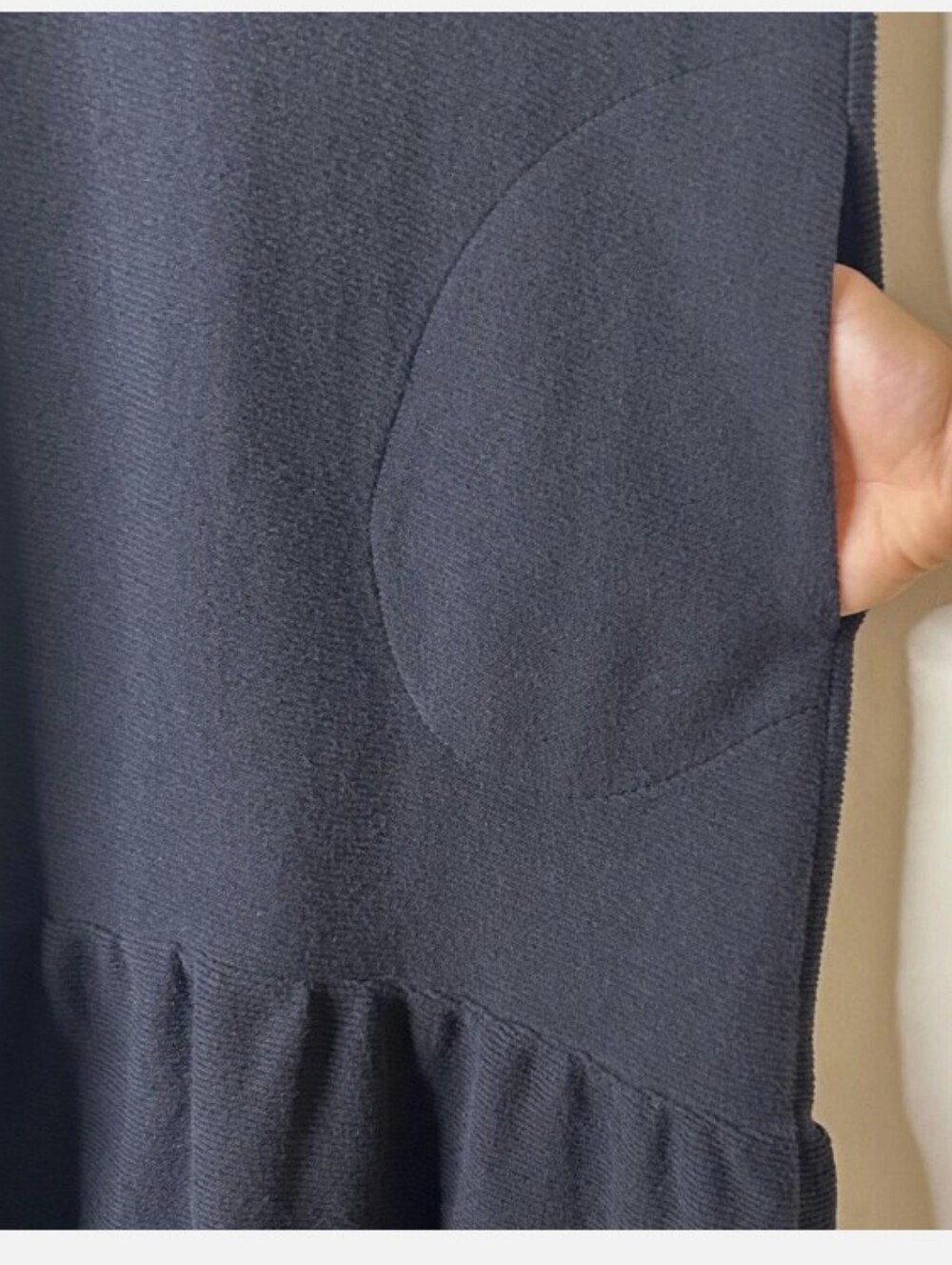 Caslon Sleeveless Drop-Waist Ruffle Hem Midi Dress - Picture 3 of 6